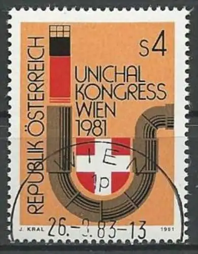 ÖSTERREICH 1981 Mi-Nr. 1669 o used aus Abo