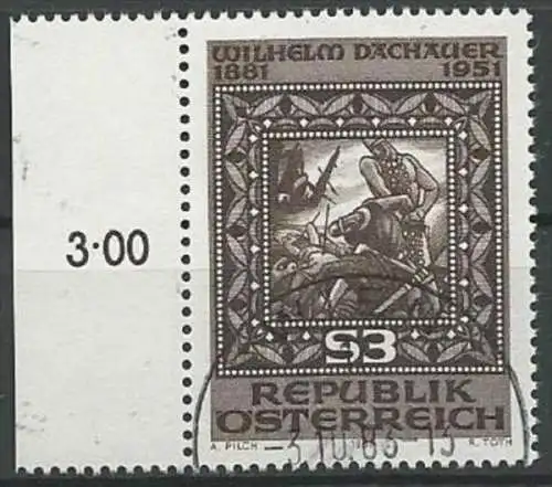 ÖSTERREICH 1981 Mi-Nr. 1666 o used aus Abo