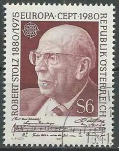 ÖSTERREICH 1980 Mi-Nr. 1652 o used aus Abo