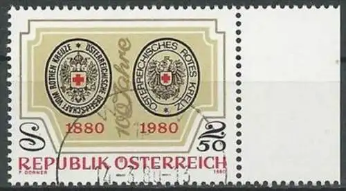 ÖSTERREICH 1980 Mi-Nr. 1634 o used aus Abo