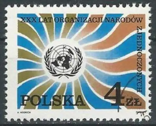 POLEN 1975 Mi-Nr. 2390 o used - aus ABO