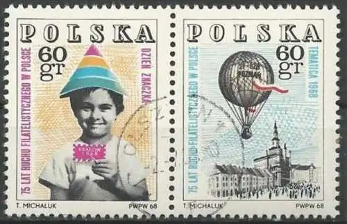 POLEN 1968 Mi-Nr. 1852/53 o used