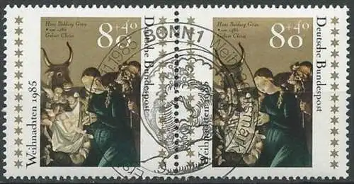 DEUTSCHLAND 1985 Mi-Nr. 1267 2x o used - aus ABO