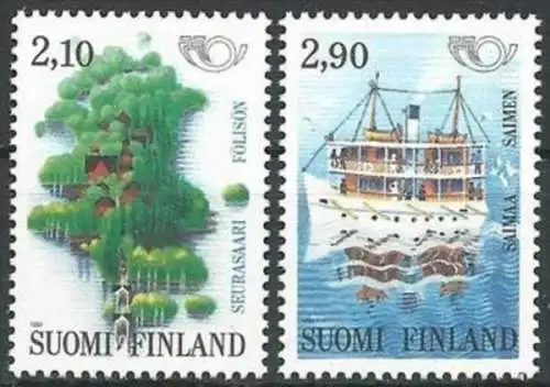 FINNLAND 1991 Mi-Nr. 1142/43 ** MNH