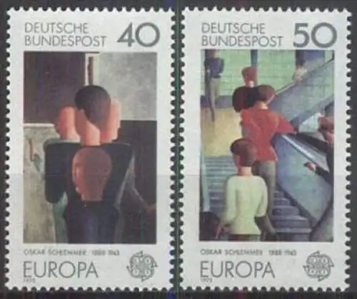 DEUTSCHLAND 1975 Mi-Nr. 840/41 ** MNH -  CEPT