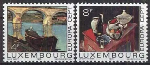 LUXEMBURG 1975 Mi-Nr. 904/05 ** MNH -  CEPT