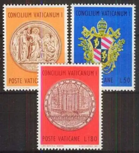 VATIKAN 1970 Mi-Nr. 561/63 ** MNH