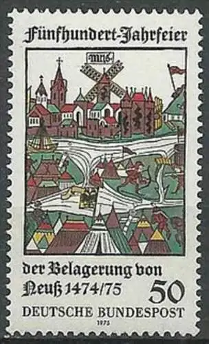 DEUTSCHLAND 1975 Mi-Nr. 843 ** MNH