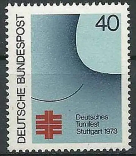 DEUTSCHLAND 1973 Mi-Nr. 763 ** MNH