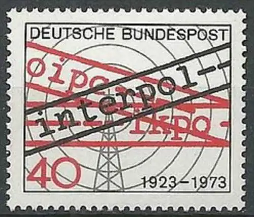 DEUTSCHLAND 1973 Mi-Nr. 759 ** MNH