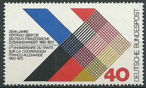 DEUTSCHLAND 1973 Mi-Nr. 753 ** MNH