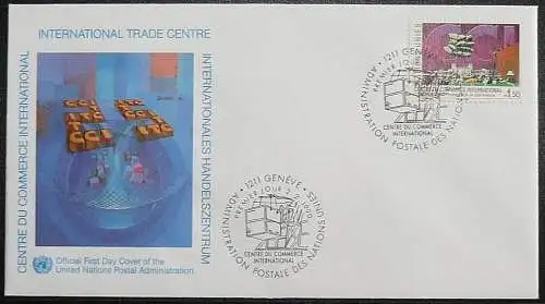 UNO GENF 1990 FDC Mi-Nr. 182