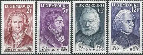 LUXEMBURG 1977 Mi-Nr. 941/44 ** MNH