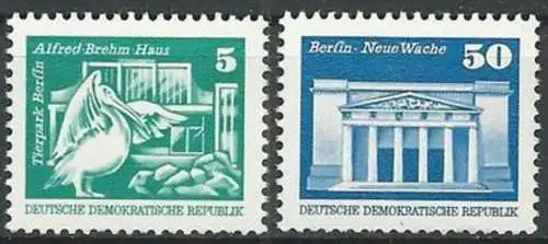 DDR 1974 Mi-Nr. 1947/48 ** MNH