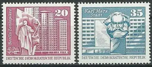 DDR 1973 Mi-Nr. 1820/21 ** MNH