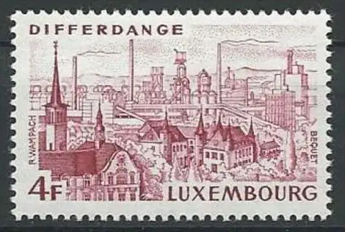 LUXEMBURG 1974 Mi-Nr. 892 ** MNH