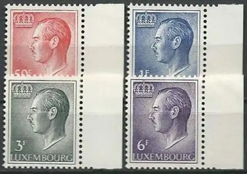 LUXEMBURG 1965 Mi-Nr. 710/13 ** MNH