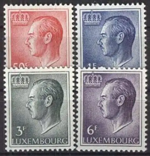 LUXEMBURG 1965 Mi-Nr. 710/13 ** MNH