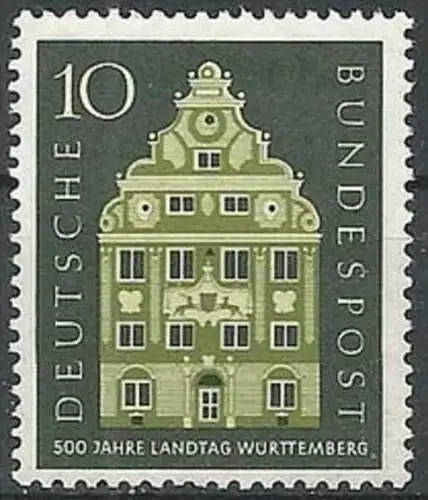 DEUTSCHLAND 1957 Mi-Nr. 279 ** MNH