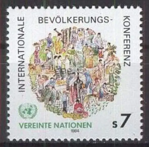 UNO WIEN 1984 Mi-Nr. 38 ** MNH