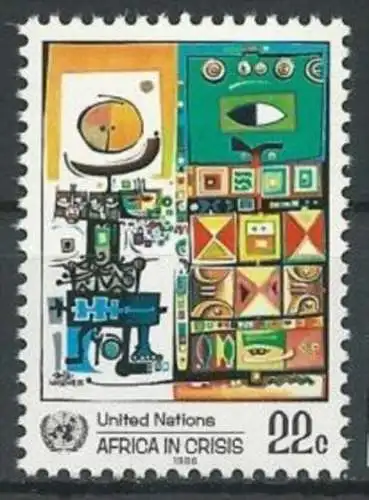 UNO NEW YORK 1986 Mi-Nr. 490 ** MNH