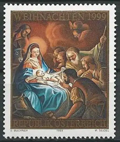 ÖSTERREICH 1999 Mi-Nr. 2301 ** MNH