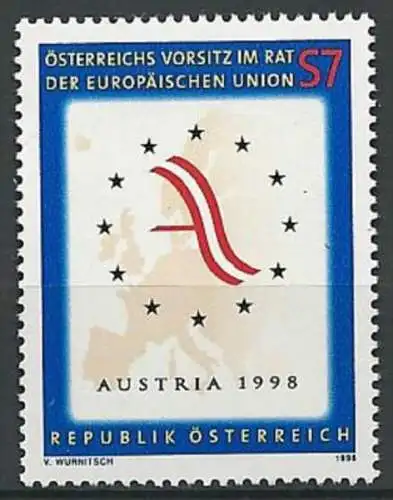 ÖSTERREICH 1998 Mi-Nr. 2261 ** MNH