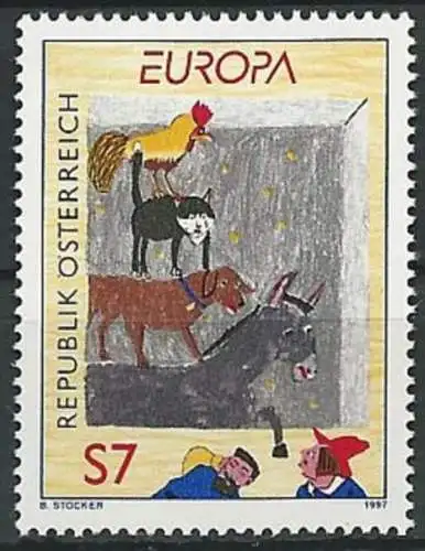 ÖSTERREICH 1997 Mi-Nr. 2221 ** MNH