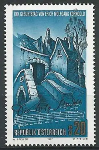 ÖSTERREICH 1997 Mi-Nr. 2213 ** MNH