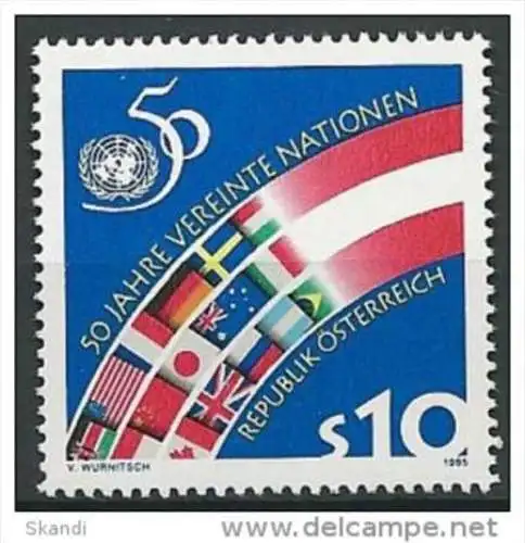 ÖSTERREICH 1995 Mi-Nr. 2162 ** MNH