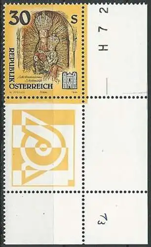 ÖSTERREICH 1994 Mi-Nr. 2139 Eckrand mit Zierfeld ** MNH