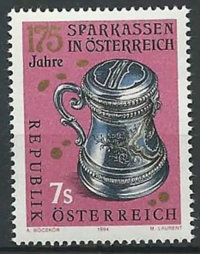 ÖSTERREICH 1994 Mi-Nr. 2138 ** MNH