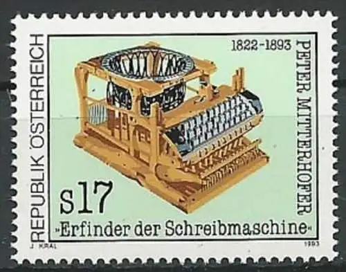 ÖSTERREICH 1993 Mi-Nr. 2088 ** MNH