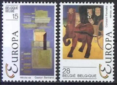 BELGIEN 1993 Mi-Nr. 2553/54 **  MNH - CEPT