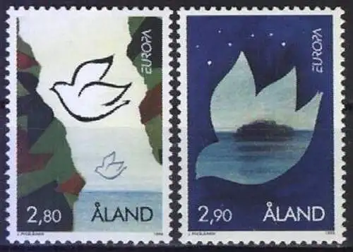 ALAND 1995 Mi-Nr. 100/01 ** MNH - CEPT