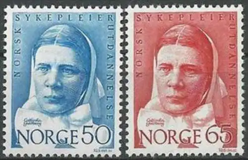 NORWEGEN 1968 Mi-Nr. 574/75 ** MNH