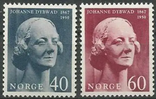 NORWEGEN 1967 Mi-Nr. 557/58 ** MNH