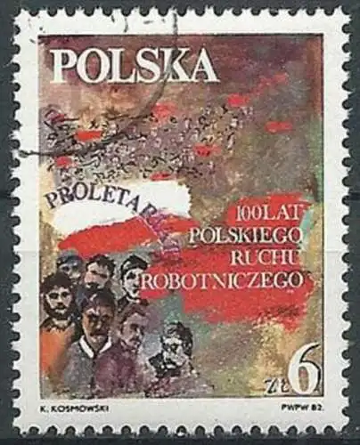 POLEN 1982 Mi-Nr. 2821 o used - aus Abo