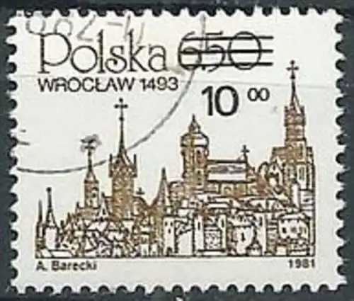 POLEN 1982 Mi-Nr. 2817 o used - aus Abo