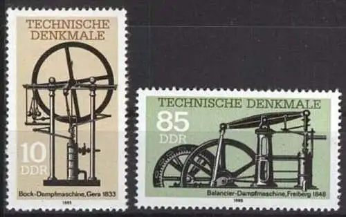 DDR 1985 Mi-Nr. 2957/58 ** MNH