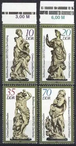 DDR 1984 Mi-Nr. 2905/08I ** MNH