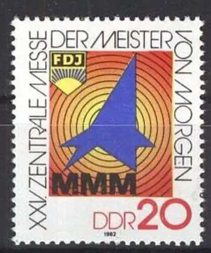 DDR 1982 Mi-Nr. 2750 ** MNH