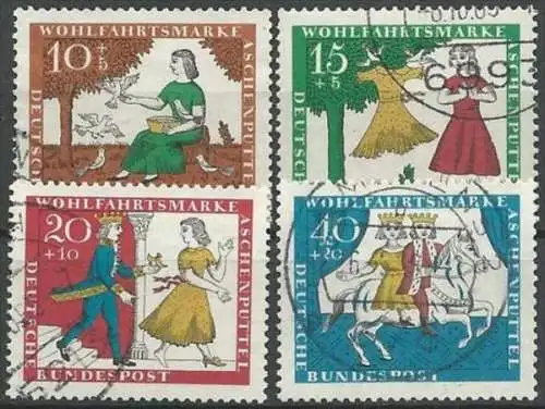 DEUTSCHLAND 1965 Mi-Nr. 485/88 o used