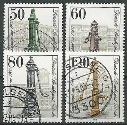 BERLIN 1983 Mi-Nr. 689/92 o used