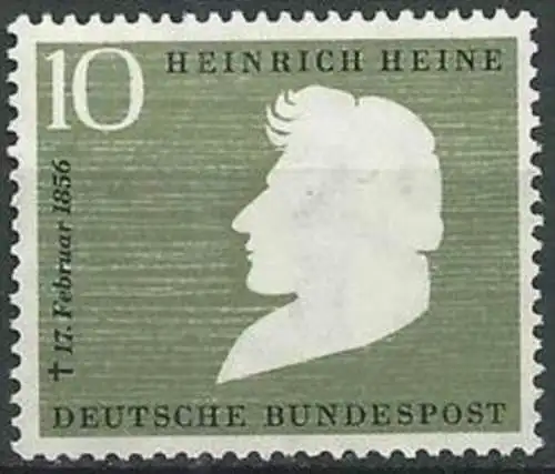 DEUTSCHLAND 1956 Mi-Nr. 229 ** MNH