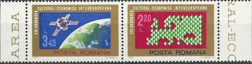 RUMÄNIEN 1974 Mi-Nr. 3189/90 ** MNH