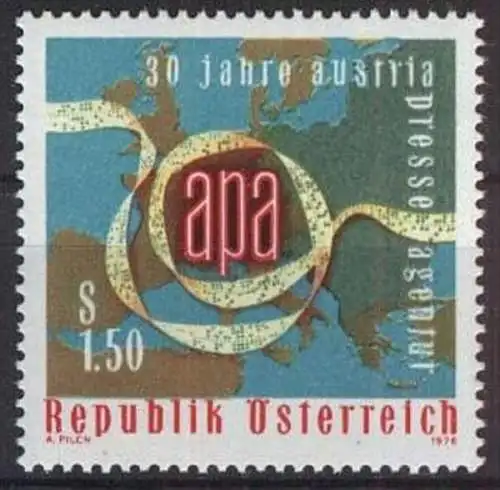 ÖSTERREICH 1976 Mi-Nr. 1533 ** MNH