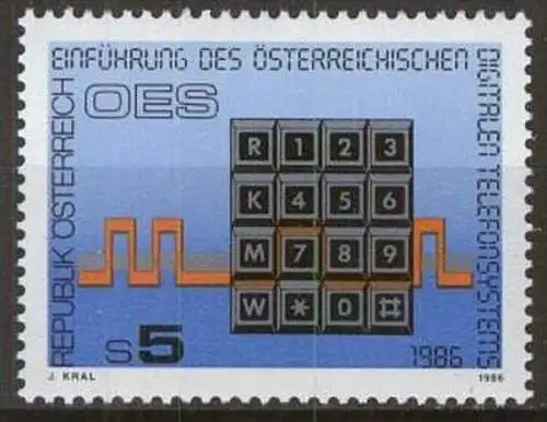 ÖSTERREICH 1986 Mi-Nr. 1838 ** MNH