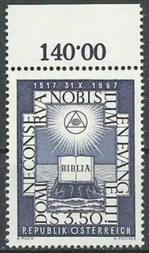 ÖSTERREICH 1967 Mi-Nr. 1249 ** MNH