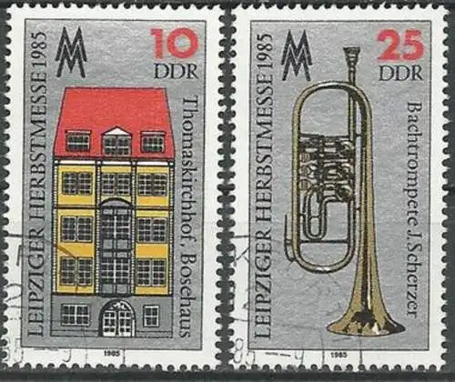 DDR 1985 Mi-Nr. 2963/64 o used